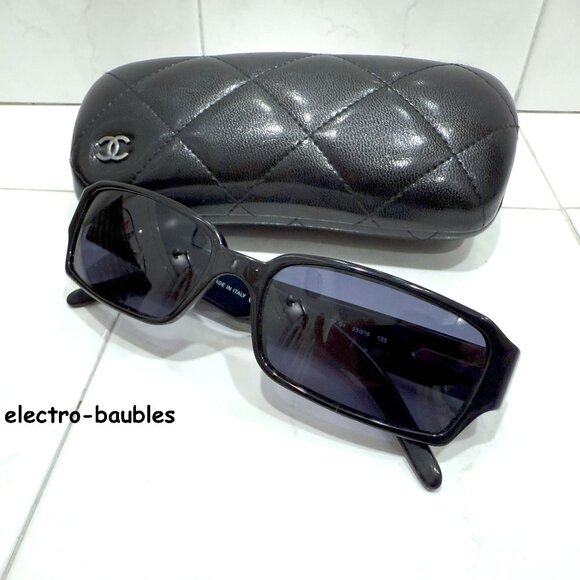 Chanel 5060B Black Swarovski Limited Edition Sunglasses - Picture 8 of 14